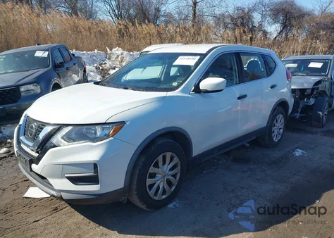 2017 Nissan Rogue S из США, поврежденный, VIN KNMAT2MV4HP614646